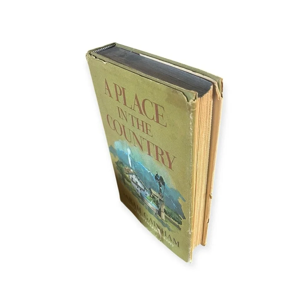 A Place In The Country Sarah Gainham‎ 1969 HCDJ Ex Lib Holt Rinehart Winston Vtg